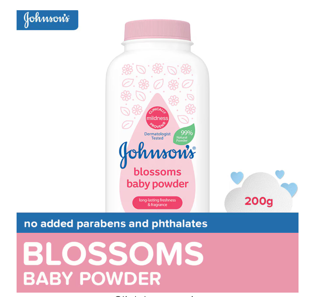 Johnsons Blossoms Baby Powder 200g