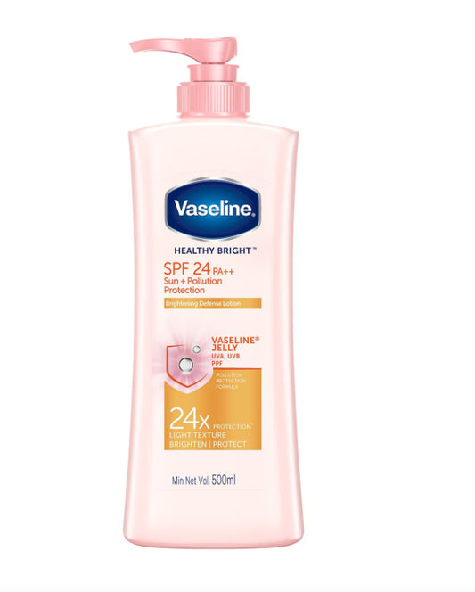 VASELINE Healthy Bright SPF24 PA+++ Sun+Pollution Protection 500ML