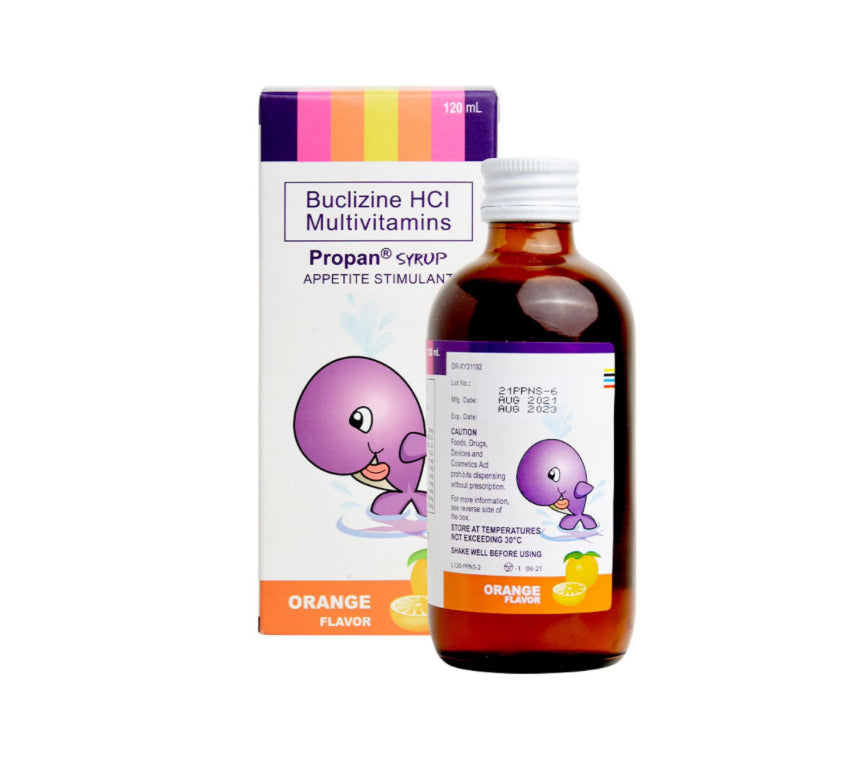 PROPAN Buclizine HCI Multivitamins Mineral 120ml