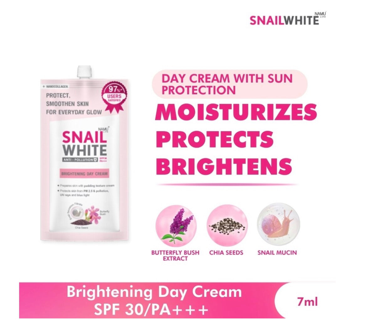 NAMU Snail White Brightening Day Cream 7ml