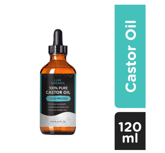 Luxe Organix Castor Oil Drops 120ml