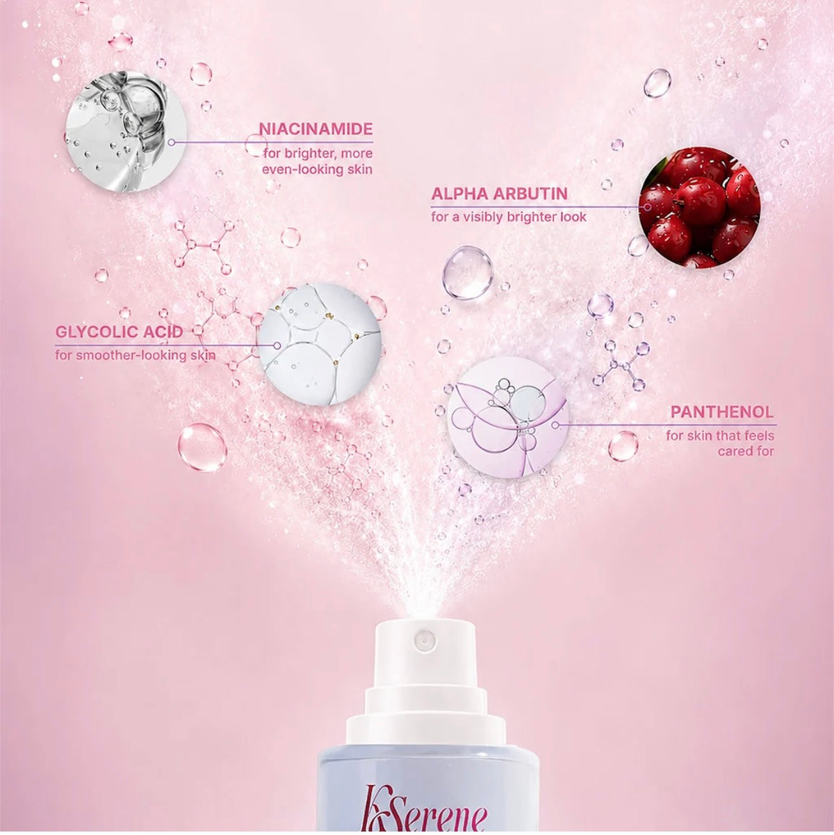 KSerene 4 in 1 Underarm Deo Spray 60ml