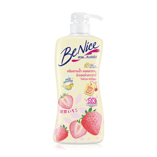 Be Nice Shower Cream Tokyo Ichigo Yellow 400ml