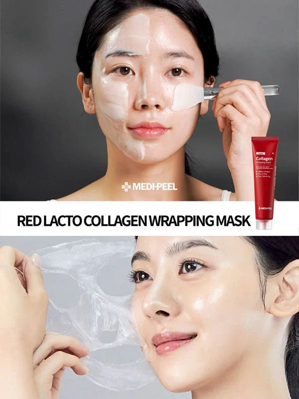 MEDIPEEL+ - Red Lacto Collagen Wrapping Mask - 70ml
