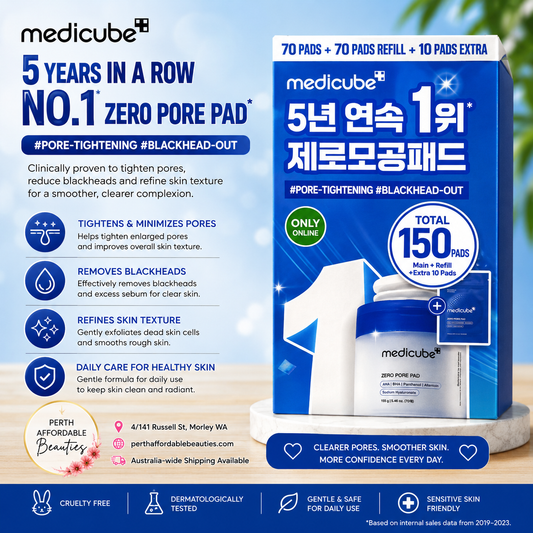 MEDICUBE ZERO PORE PAD REFILL 150 Sheets - Hangyodon 70+70+10 Edition