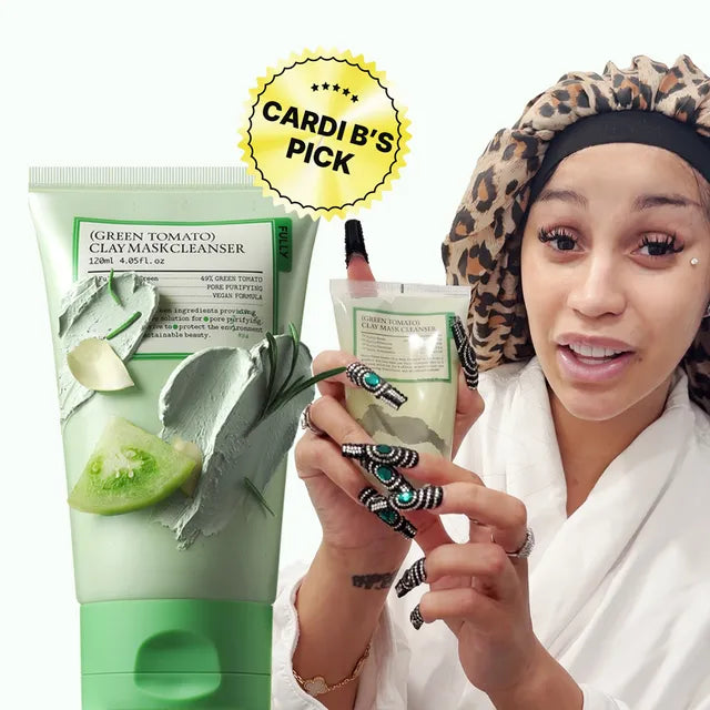FULLY GREEN TOMATO VEGAN CLAY PACK CLEANSER