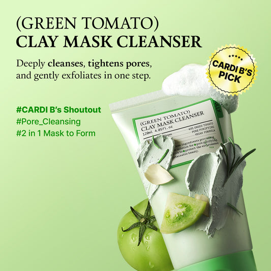 FULLY GREEN TOMATO VEGAN CLAY PACK CLEANSER