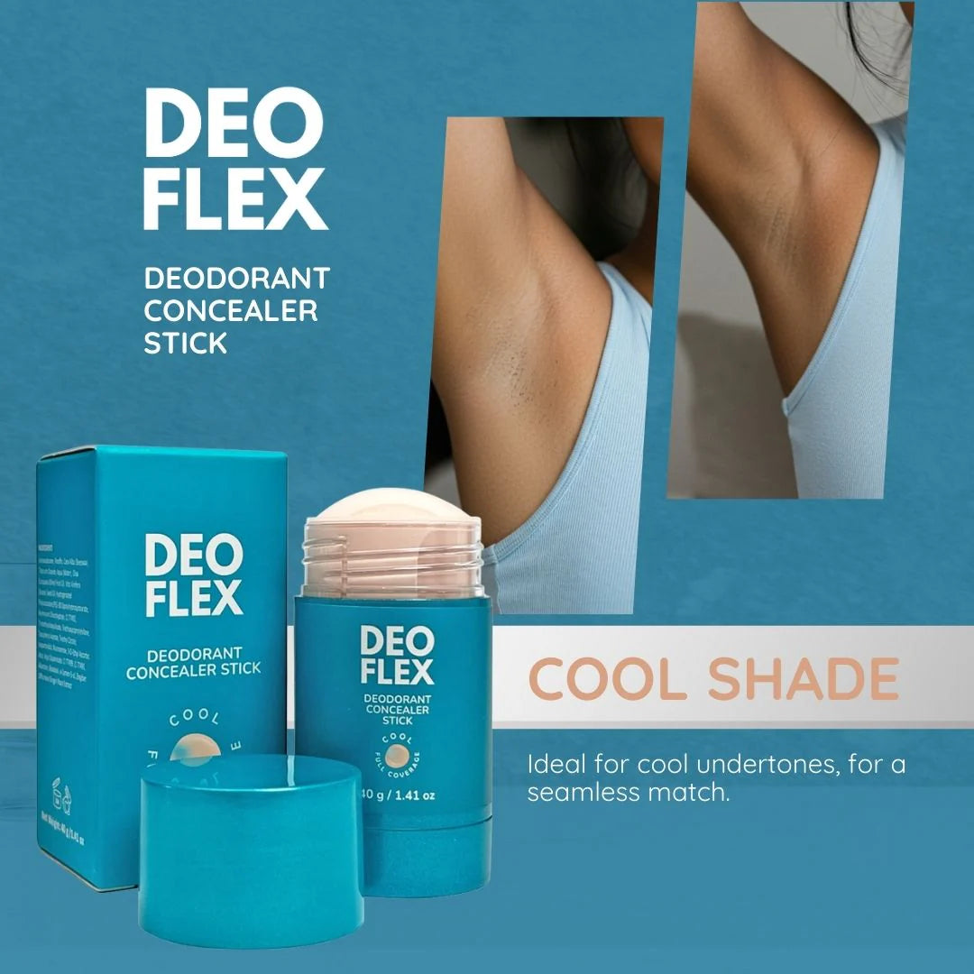DEOFLEX DEODORANT CONCERALER STICK - COOL SHADE 40g