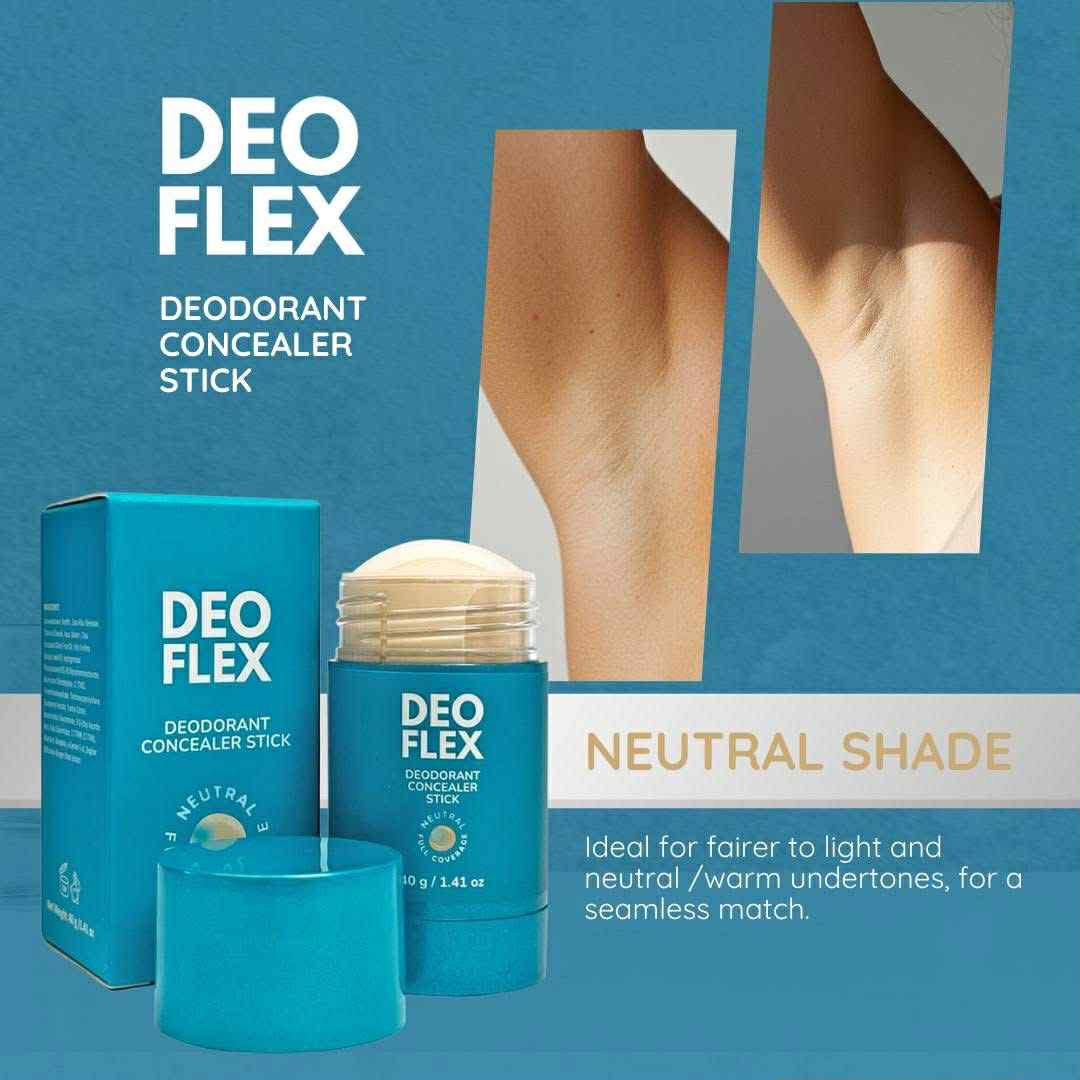 DEOFLEX DEODORANT CONCERALER STICK - NEUTRAL SHADE 40g