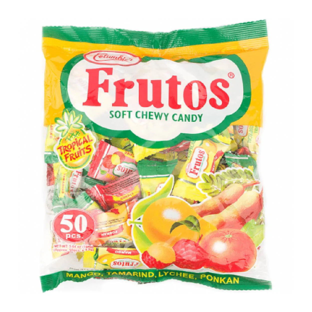 FRUTOS TROPICAL SET CHEWY CANDY 50s