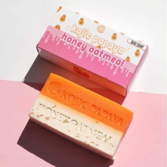 G21 Kojic Papaya Honey Oatmeal Soap Duo Soap - 150G