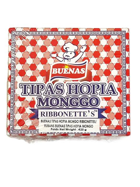 BUENAS TIPAS HOPIA MONGGO RIBBONETTES 420g