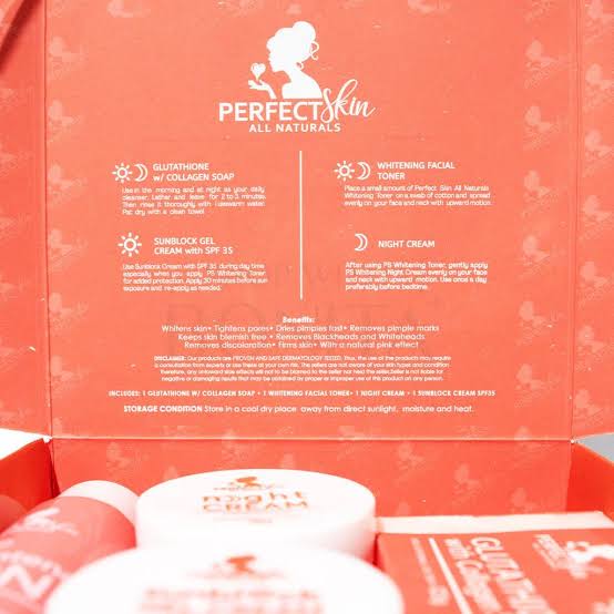 Perfect Skin Whitening Kit (Maintenance Kit)