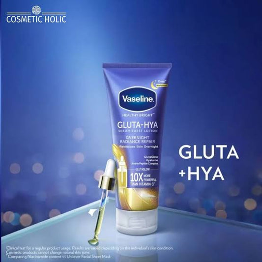 Vaseline Gluta-Hya Serum Burst Lotion Overnight Radiance Repair 300ml