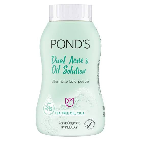 Ponds Dual Acne and Oil Solution Ultra Matte Facial Powder 50g