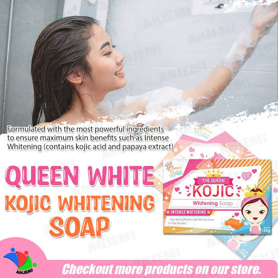 The Queen Whitening Kojic Soap 135g