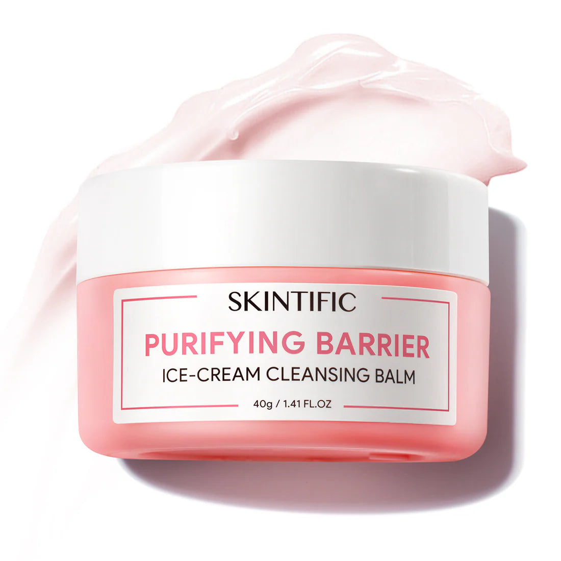 SKINTIFIC Purifying Barrier Ice Cream Cleansing Balm Makeup Remover 40ML