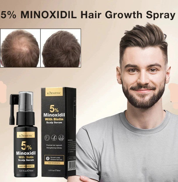 Kormesic 5% Minoxidil with Biotin Scalp Serum 30ml