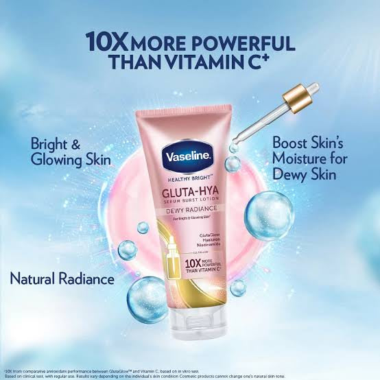 Vaseline Gluta-Hya Dewy Radiance Lotion 300ml