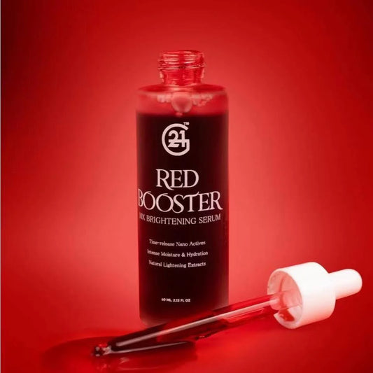 G21 Red Booster Brightening Serum - Nano Whitening Serum Intense Moisture & Hydration 60ml