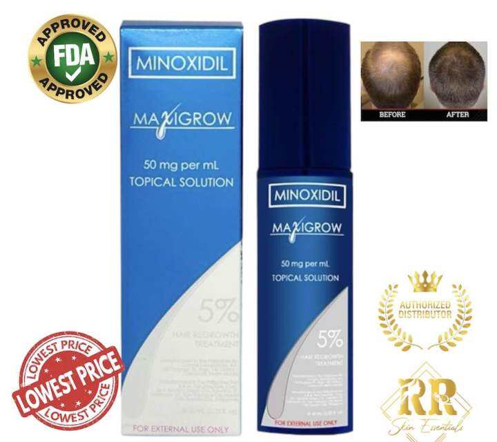 Dr Alvin MaxiGrow (Minoxidil 5%) Topical Spray - Hair Loss Treatment