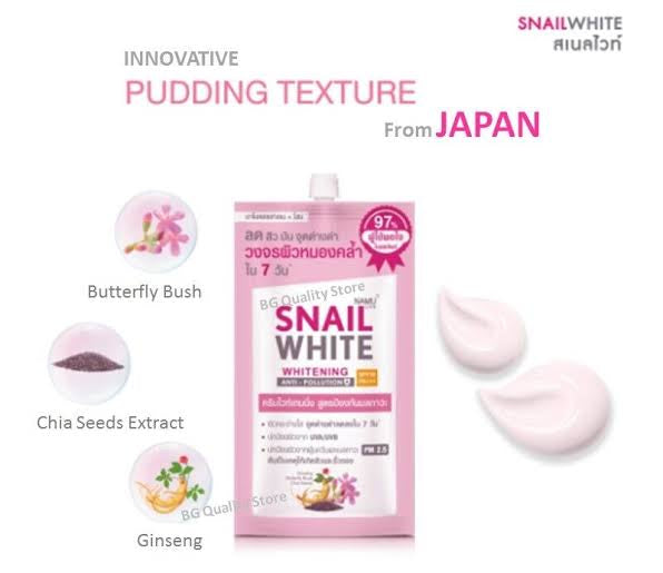 NAMU Snail White Anti - Pollution Cream - 6ml/sachet