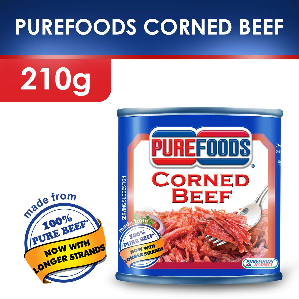Purefoods Corned Beef 210g