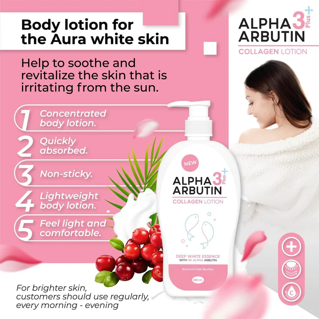 Alpha Arbutin 3Plus Collagen Lotion 500ml