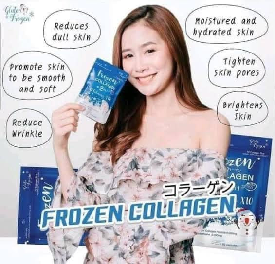 Frozen Collagen 2in1 x10 Whitening - 60 Capsules