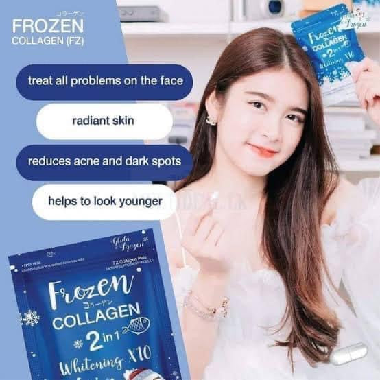 Frozen Collagen 2in1 x10 Whitening - 60 Capsules