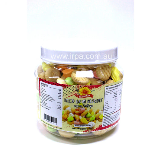 TANTAWAN ICED GEM BISCUIT 320G