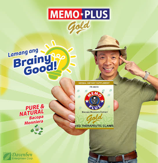 MEMO PLUS GOLD CAPSULE ( Bacopa Monniera Extract) - 10 capsules - 1 blister