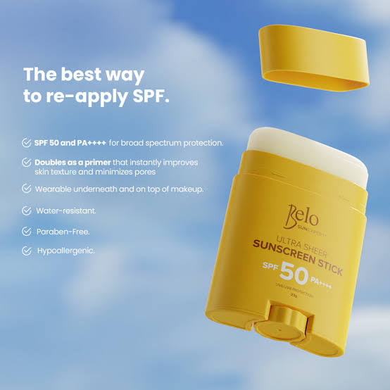 BELO SunExpert Ultra Sheer Sunscreen Stick 23g