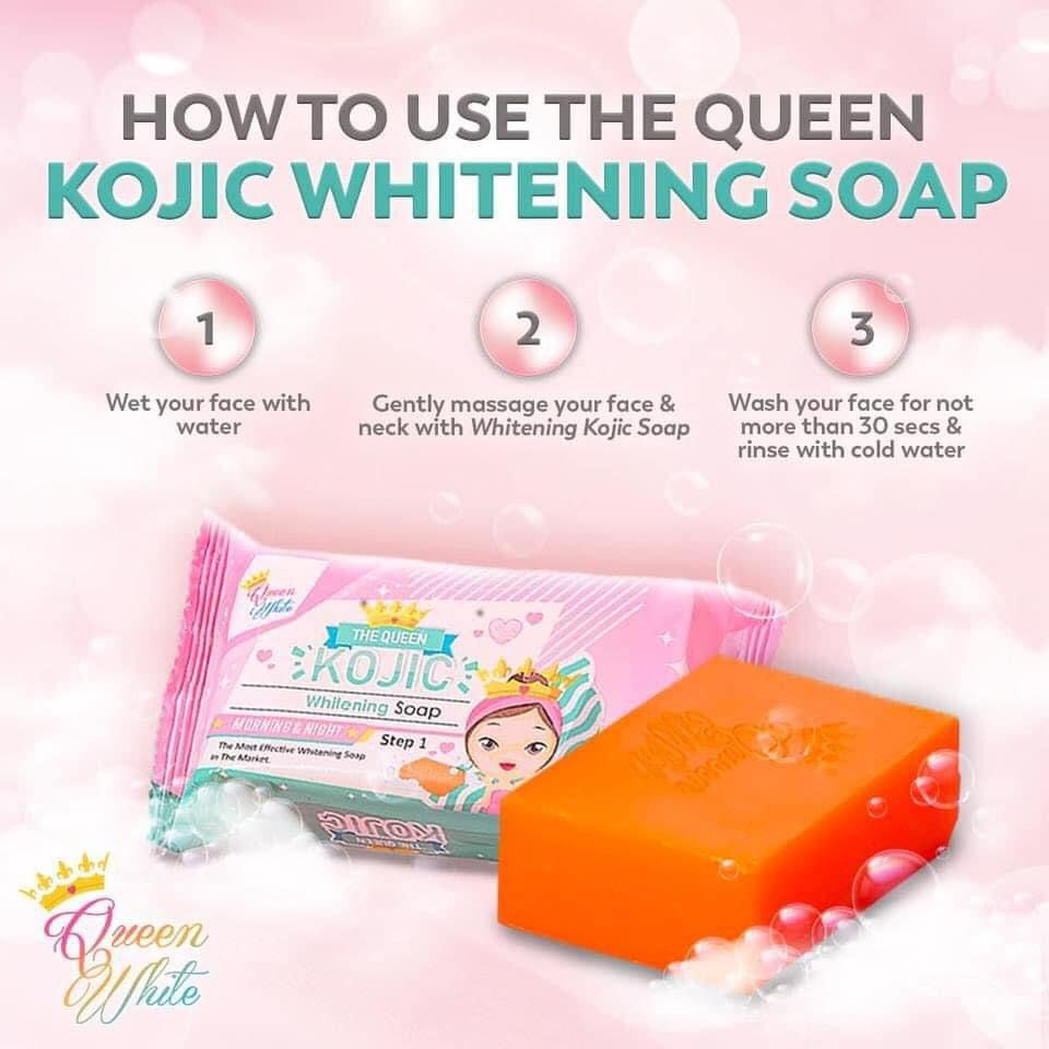 The Queen Whitening Kojic Soap 135g