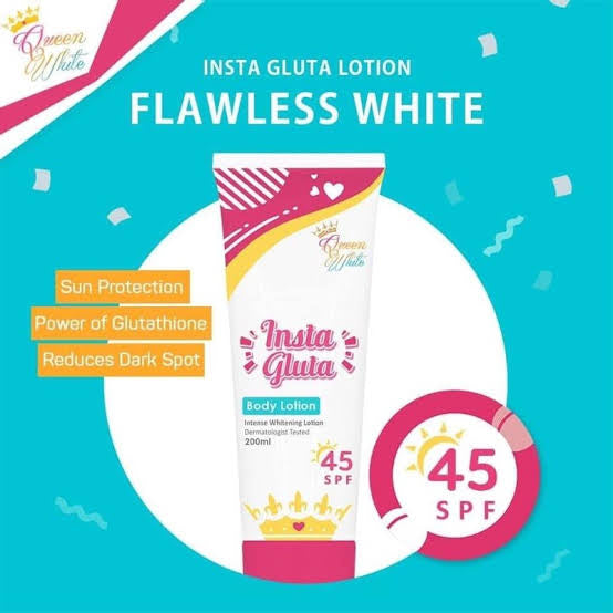 The Queen White Insta Gluta Body Lotion - 200ml