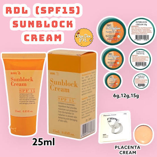 RDL SUNBLOCK CREAM 25ml