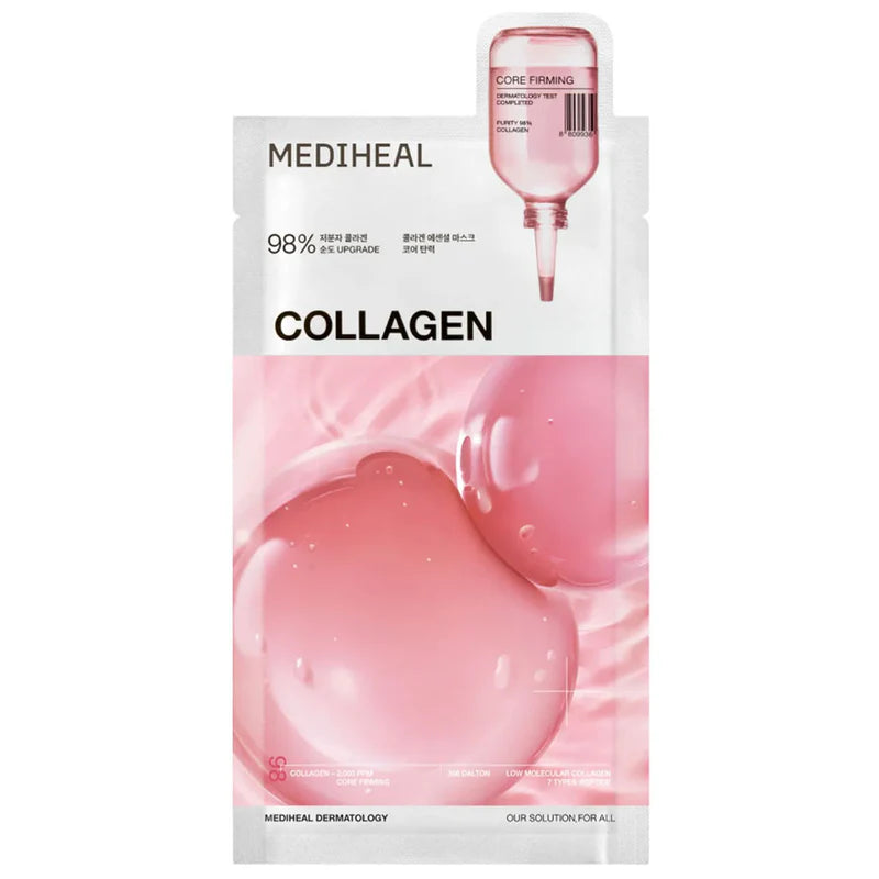 MEDIHEAL COLLAGEN ESSENTIAL SHEET MASK CORE FIRMING - Sold per piece