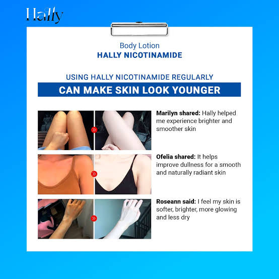 Hally Nicotinamide Body Lotion 250ml