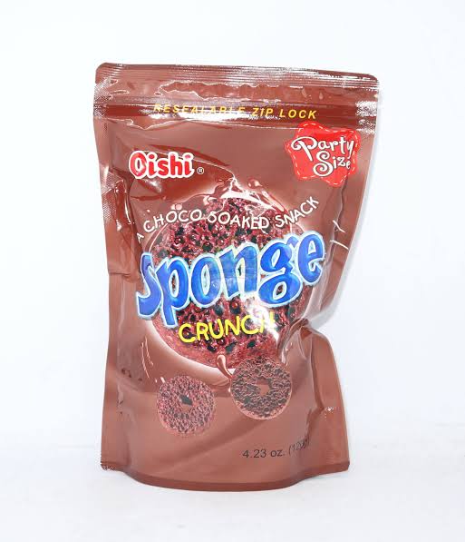 Oishi Sponge Crunch - A CHOCO SOAKED SNACK 120g