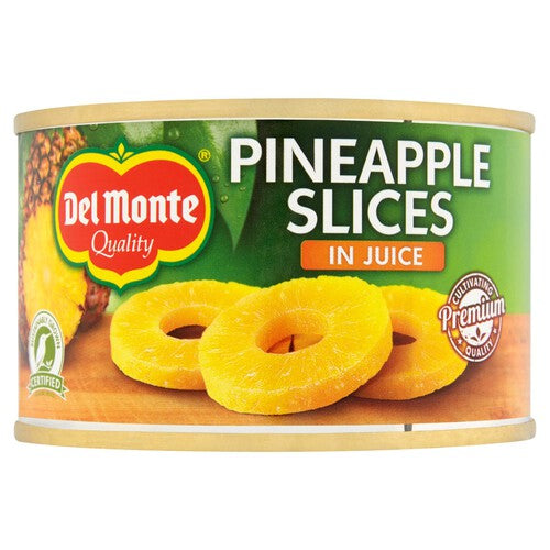 Del Monte Pineapple Slices in its own Juice EZO 227g