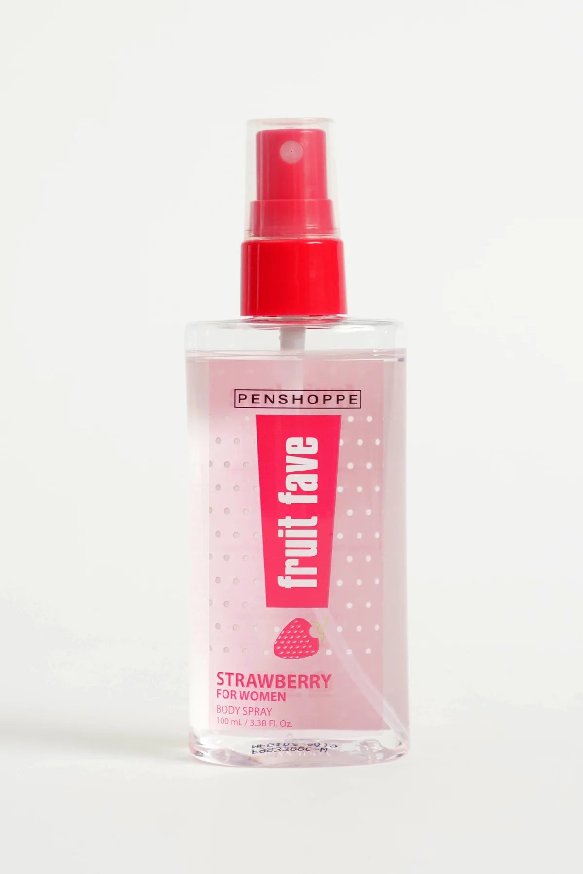PENSHOPPE FRUIT FAVE
STRAWBERRY 60ML
BODY SPRAY FOR WOMEN