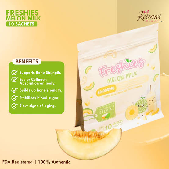 FRESHIES Melon Collagen Drink 10 Sachets