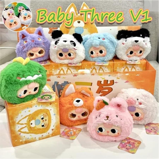 BABY THREE BLIND BOX PLUSH DOLL V1