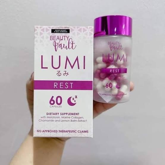 Beauty Vault Lumi Rest 60 Capsules (Purple)