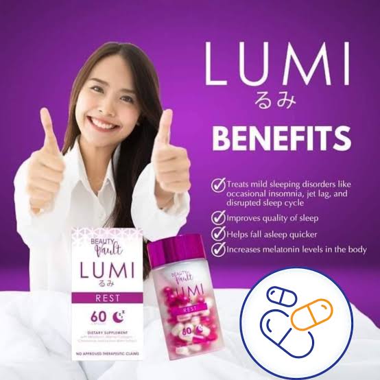 Beauty Vault Lumi Rest 60 Capsules (Purple)