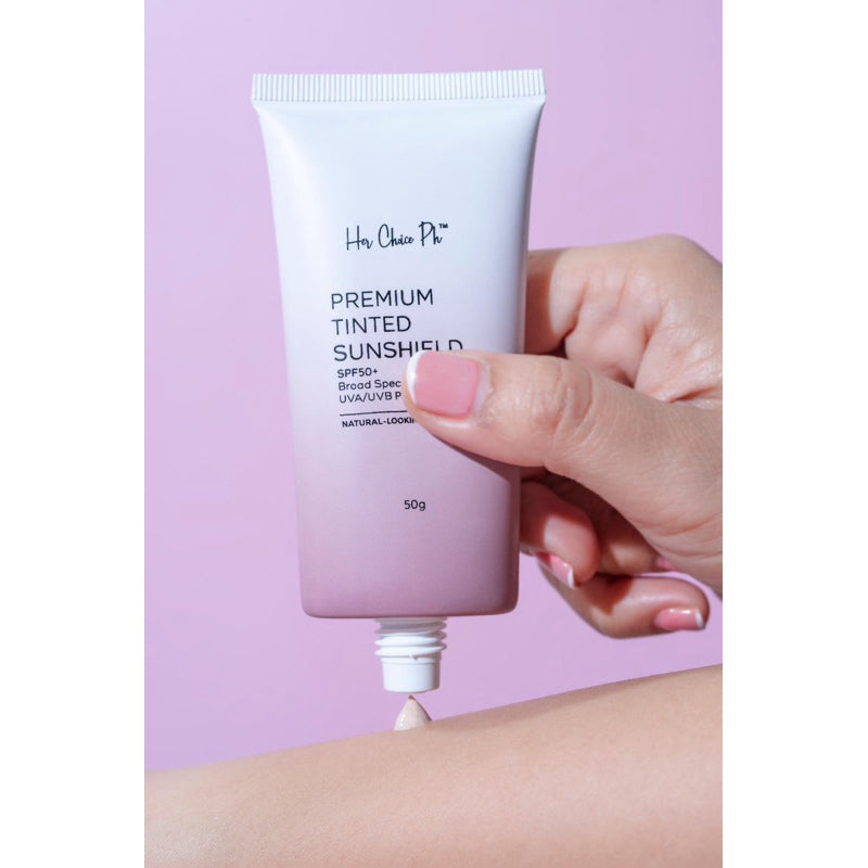 Her Choice Ph Premium Tinted Sunscreen SPF50+ 50g