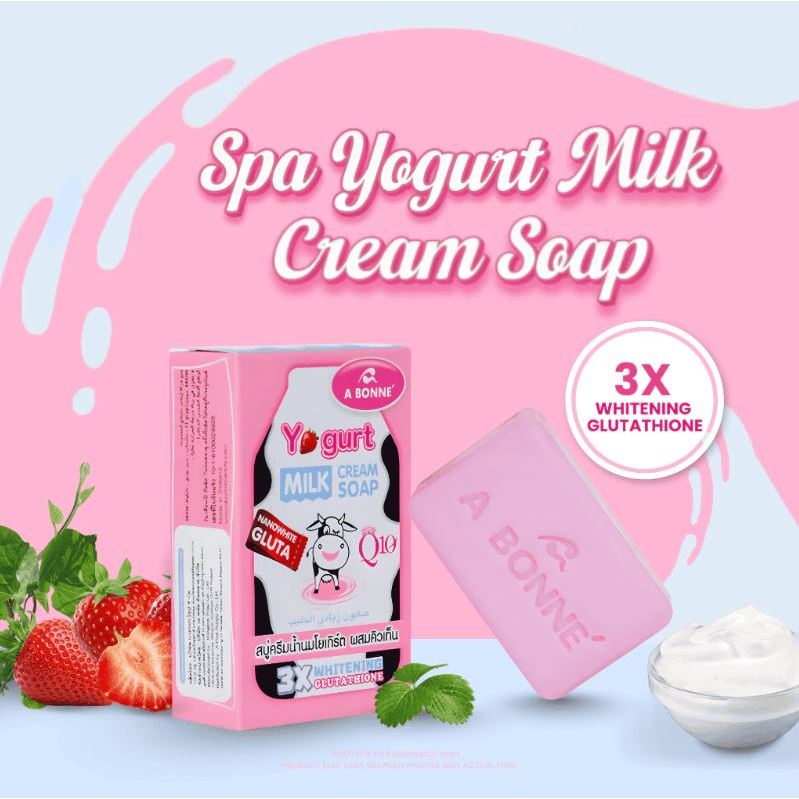 Abonne Yogurt Milk Cream Soap 90g