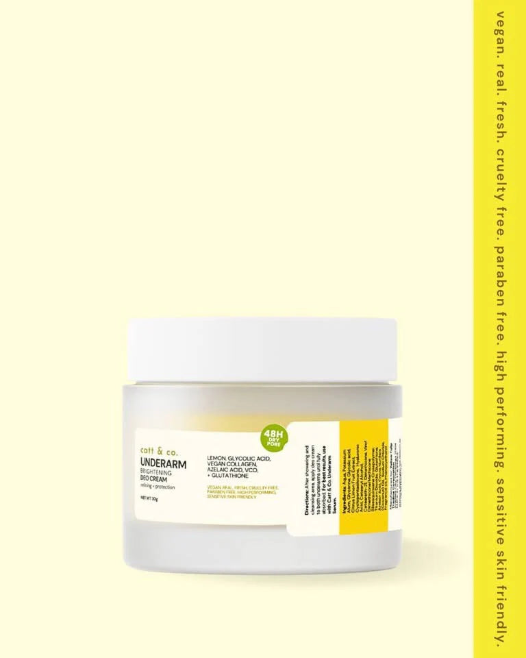 Catt & Co Underarm Brightening Deo Cream 30g