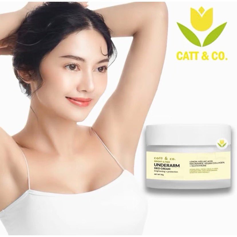 Catt & Co Underarm Brightening Deo Cream 30g