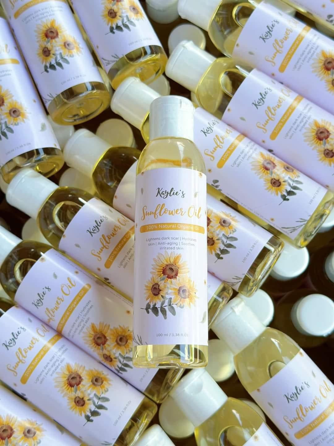 Kaylie’s Sun flower oil 100ml - 100% natural organic oil